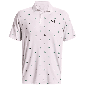 Under Armour Mens Playoff 3.0 Rodeo Cactus Print Polo Shirt