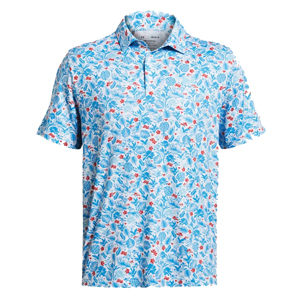 Under Armour Mens Playoff 3.0 Clubhouse Botanic Polo Shirt