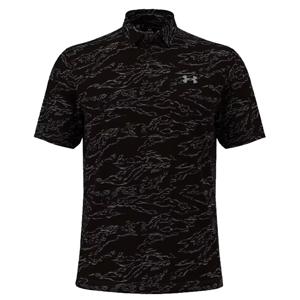 Under Armour Mens Heather Tiger Camo Jacquard Polo Shirt
