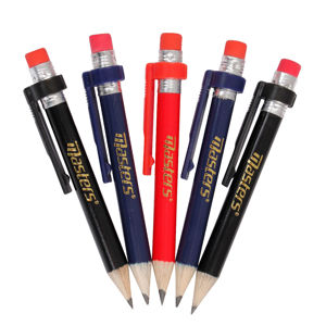 5-Pack Pencil with Clip & Eraser