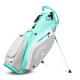 Aqua/White/Silver Heather