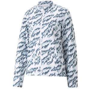 Puma Ladies Cloudspun Animal Print Jacket