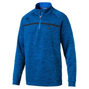 Puma Mens Bonded Quarter Zip Warm Pullover