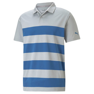 Puma Mens MATTR Kiwi Stripe Polo Shirt