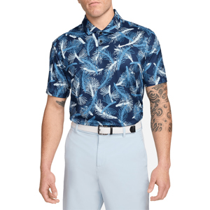 Nike Mens Dri-Fit Tour Pine Print Polo Shirt