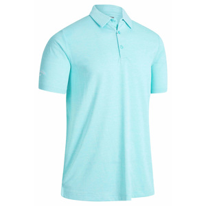 Callaway Mens Heathered Jacquard Polo Shirt