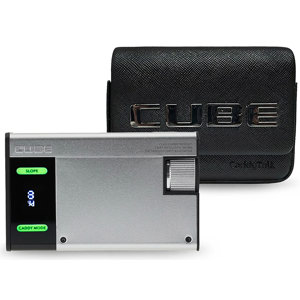 CaddyTalk Cube Laser Rangefinder With Carry Pouch