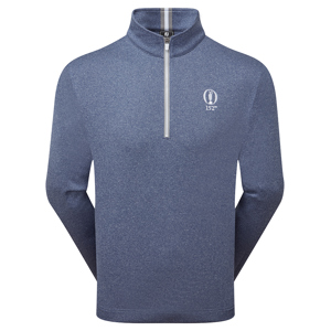 Limited Edition - FootJoy Mens Ribbed 1/4 Zip Chill Out Pullover - The 152nd Open Collection