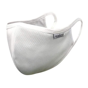 Maskari Swiss Technology 3-Layer Reusable Fabric Face Mask