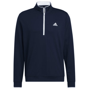 adidas Mens Primegreen UPF Quarter Zip Pullover