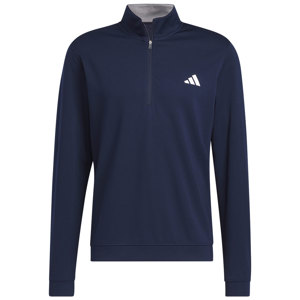 adidas Mens Elevated Quarter Zip Pullover Top