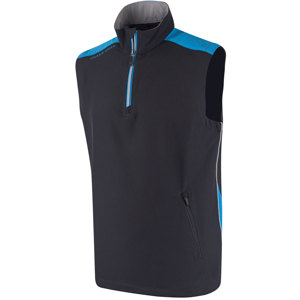Island Green Mens Ultra Lite Colour Block Windstopper Gilet