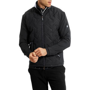 Island Green Mens Heat Welded Quilted Gilet