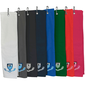 Velour Golf Towel - Personalised