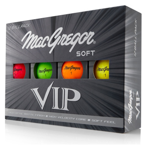 MacGregor VIP Soft High Visibility Golf Balls