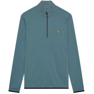Lyle and Scott Mens Tech 1/4 Zip Midlayer Pullover