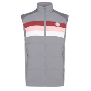 Original Penguin Mens Full Zip 70s Insulated Long Sleeve Vest