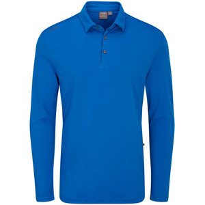 Ping Mens Lockwood SensorCool Long Sleeve Polo Shirt