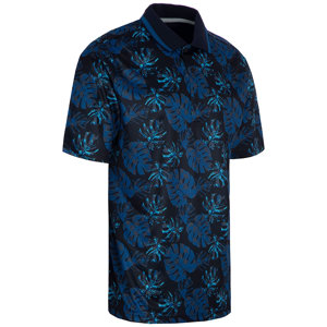 ProQuip Mens Pro Tech Sub 7 Leaf Print Polo Shirt