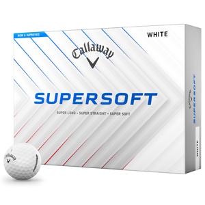 Callaway SuperSoft White Golf Balls 2025