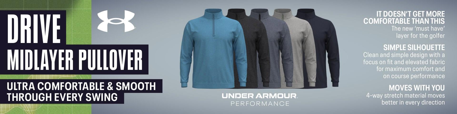 Banner under-armour-mens-drive-midlayer-1-2-zip-pullover