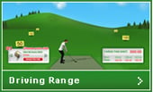 Golf Online's Driving Range Game