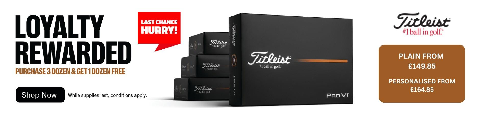 Banner titleist-loyalty-reward-4for3