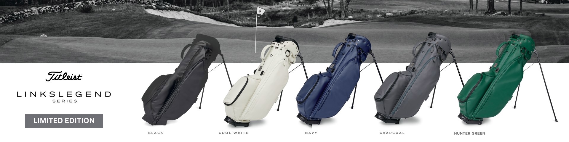 Banner titleist-linkslegend-members-golf-bag